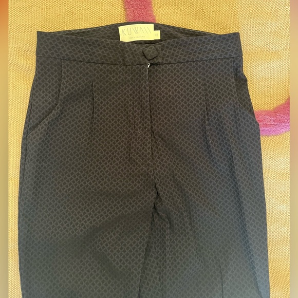 Gorgeous jacquard printed pants by Melbourne designer Kuwaii - Picture 2 of 4